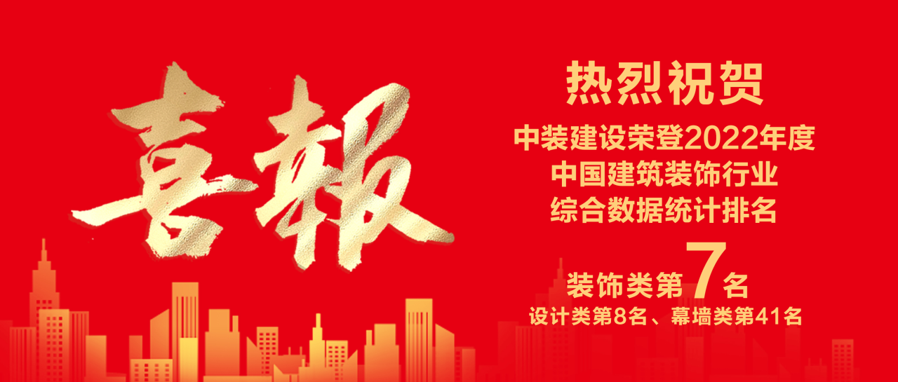中装建设蝉联中国AIYOUXI.COM行业百强第七